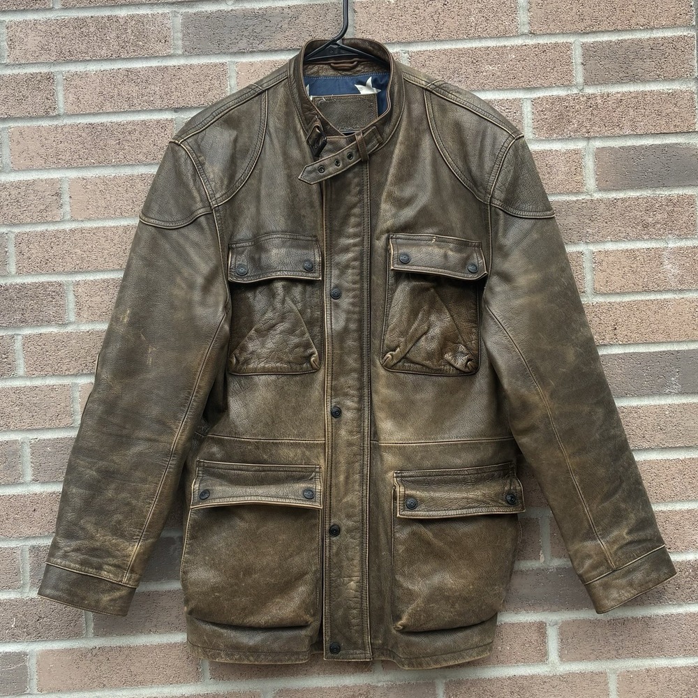 Wilsons M.‎ Julian Mens M Dean Winchester Supernatural Leather Jacket Coat Moto
